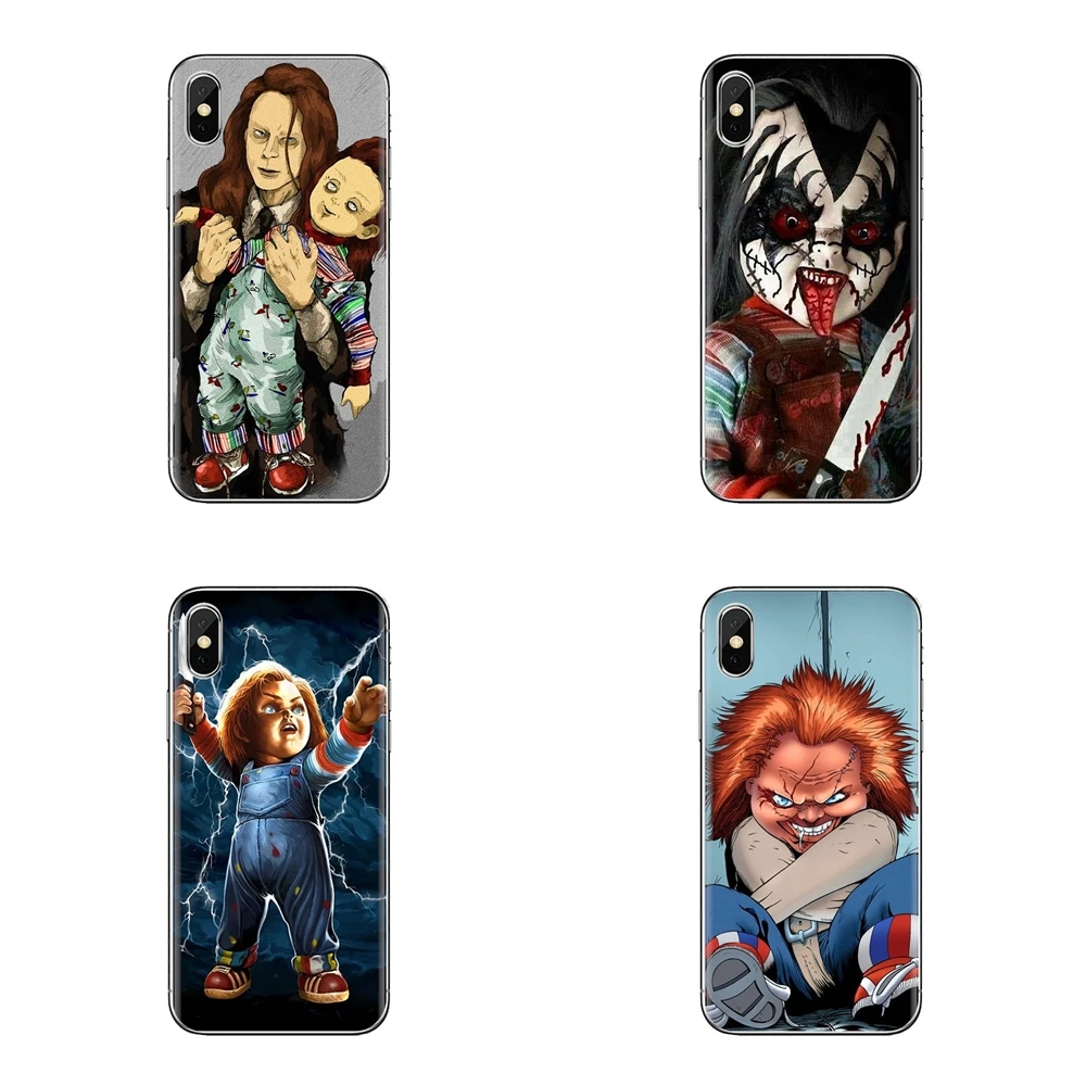 For Huawei G7 G8 P7 P8 P9 Lite Honor 4C 5X 5C 6X Mate 7 8 9 Y3 Y5 Y6 II 2 Pro 2017 Phone Cover Crazy Charles Lee Ray Chucky Doll |