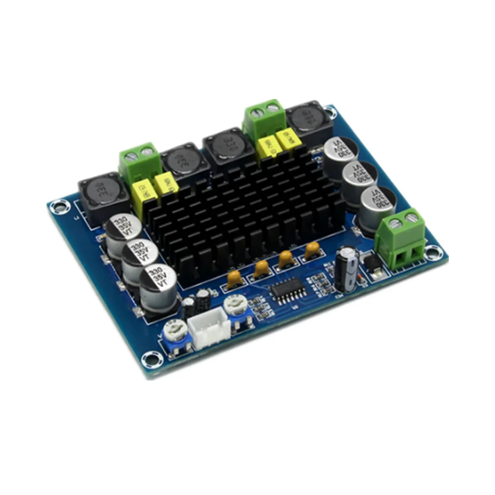 VICFINE TPA3116D2 XH-M543 Dual-channel Stereo High Power Digital Audio Amplifier Board 2*120W Amplificador DIY Module 12V-24V