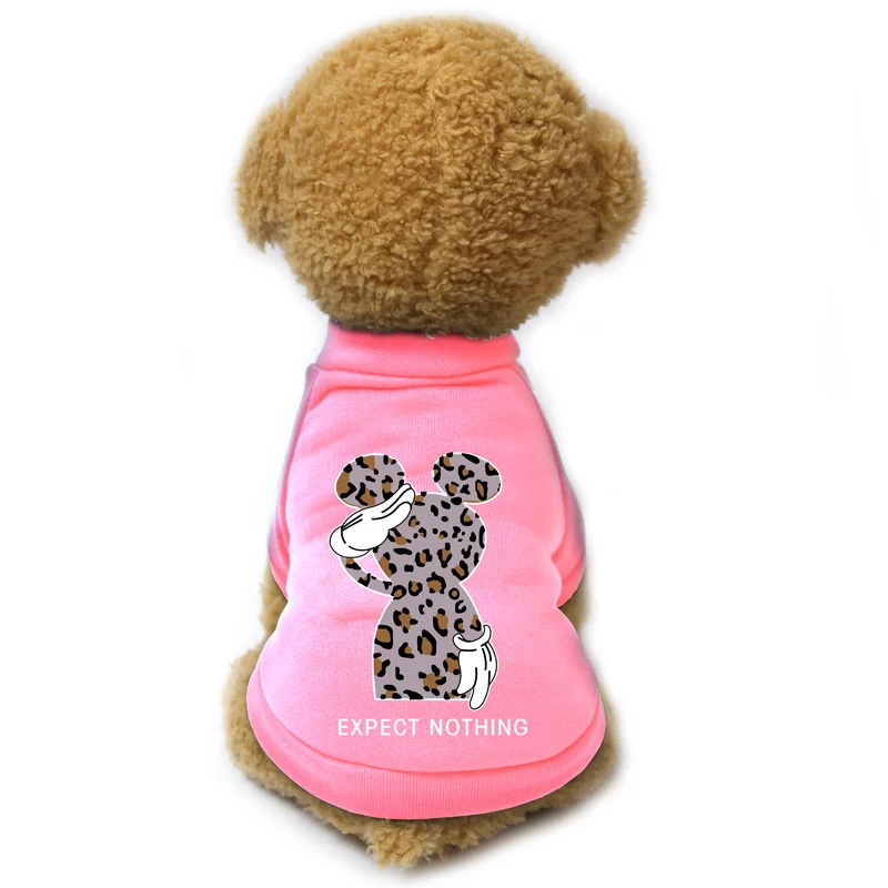 New Style Small Dogs Clothes Warm Cat Clothing For Pet Dog Coat Sweater Dogs Jacket Chihuahua Pure Cotton Clothes Outfit XS-XXL