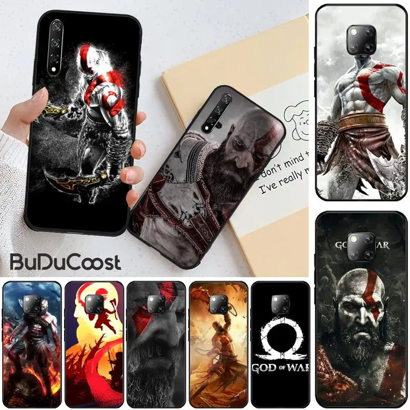 Чехол для телефона с изображением бога войны Кратоса Huawei Honor 8X 9 10 20 Lite 7A 8A 5A 7C 10i 20i 9X