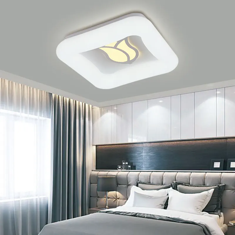 Verllas квадратный потолок + светильники для гостиной спальни lustre de plafond