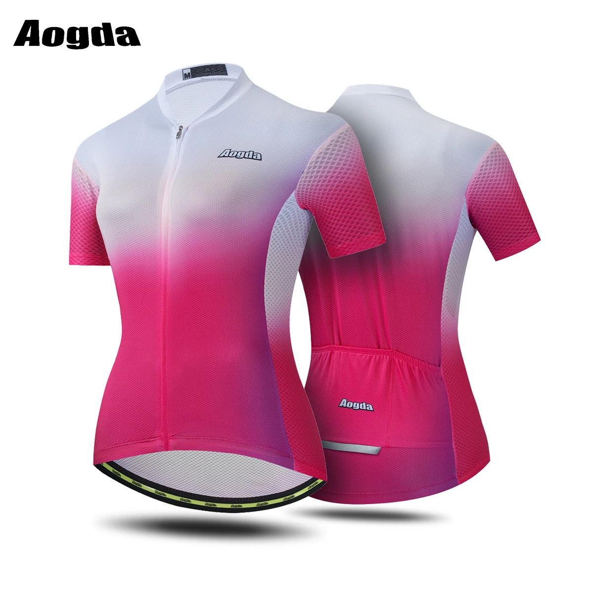 Women Cycling Jersey Quick Dry Mountain Road MTB Top Bike Maillot Breathable Short Sleeve