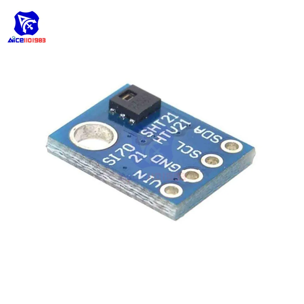 Diymore GY21-HTU21D IIC I2C цифровой датчик температуры и влажности модуль для Arduino 3,3 V