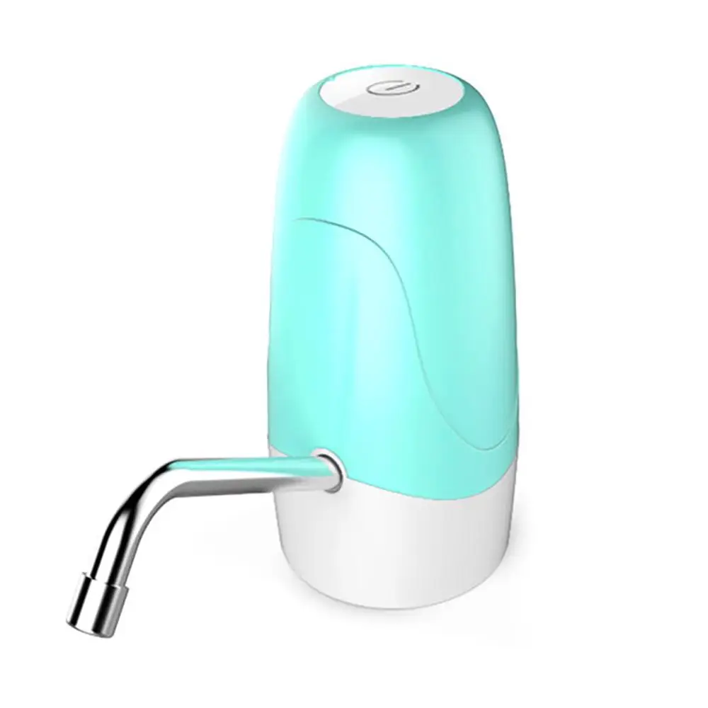3 Вт умный USB Перезаряжаемый Электрический автоматический питьевой бутылки умный беспроводной водяной насос оборудование для очистки воды диспенсер - Цвет: Синий