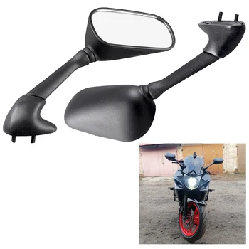

Motorbikes Rear View Rearview Wing Mirrors Left Right Mirror Set For Yamaha YZF R1 R6 YZF-R1 YZF-R6 2001 2002 2003