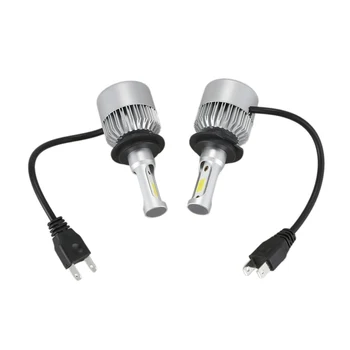 

2Pcs LED COB Chip S2 Auto Car Headlight 72W High Low Beam All In One Automobiles Lamp 8000LM 6000K 12V-24V h7