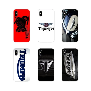 

For Sony Xperia XA1 XA2 XZ1 XZ2 Z1 Z2 Z3 compact M2 M4 M5 C6 L2 ULTRA Premium triumph motorcycle Logo UK Silicone Phone Bag Case