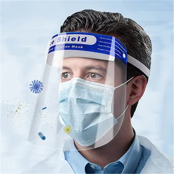 

NEW Plexiglass Protective Mask Transparent Laboratory Welding Working Eyes Protection 21*32CM Monolithic Splash-proof Safety Mas