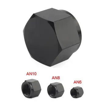 

Aluminum AN6 AN8 AN10 Adapter Female Flare Cap/Plug/Nut Blocker Fitting