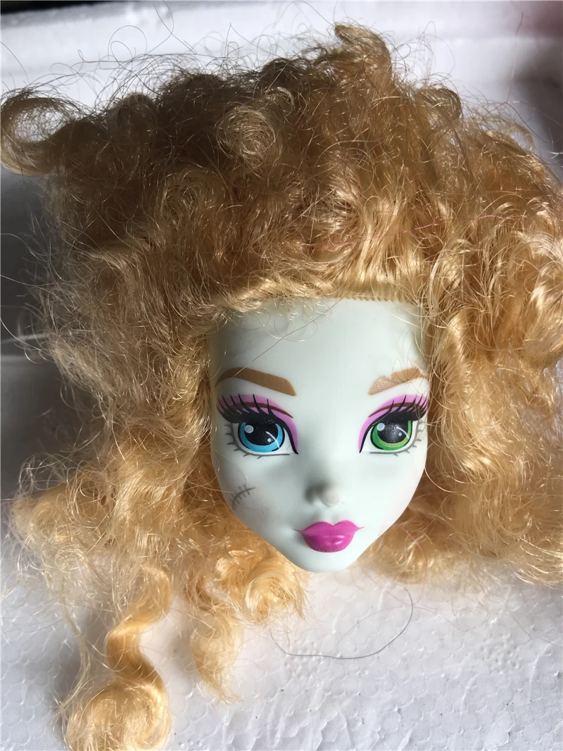 Редкая коллекция, голова куклы монстра, Хороший макияж, кукла, голова девушки, повязка, сделай сам, части игрушек, детский подарок на день рождения, Рождество, вечерние подарки