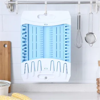 

Kitchen Storage Bag Vegetable Basin Sink Drain Basket Retractable Tableware Drain Storage Rack