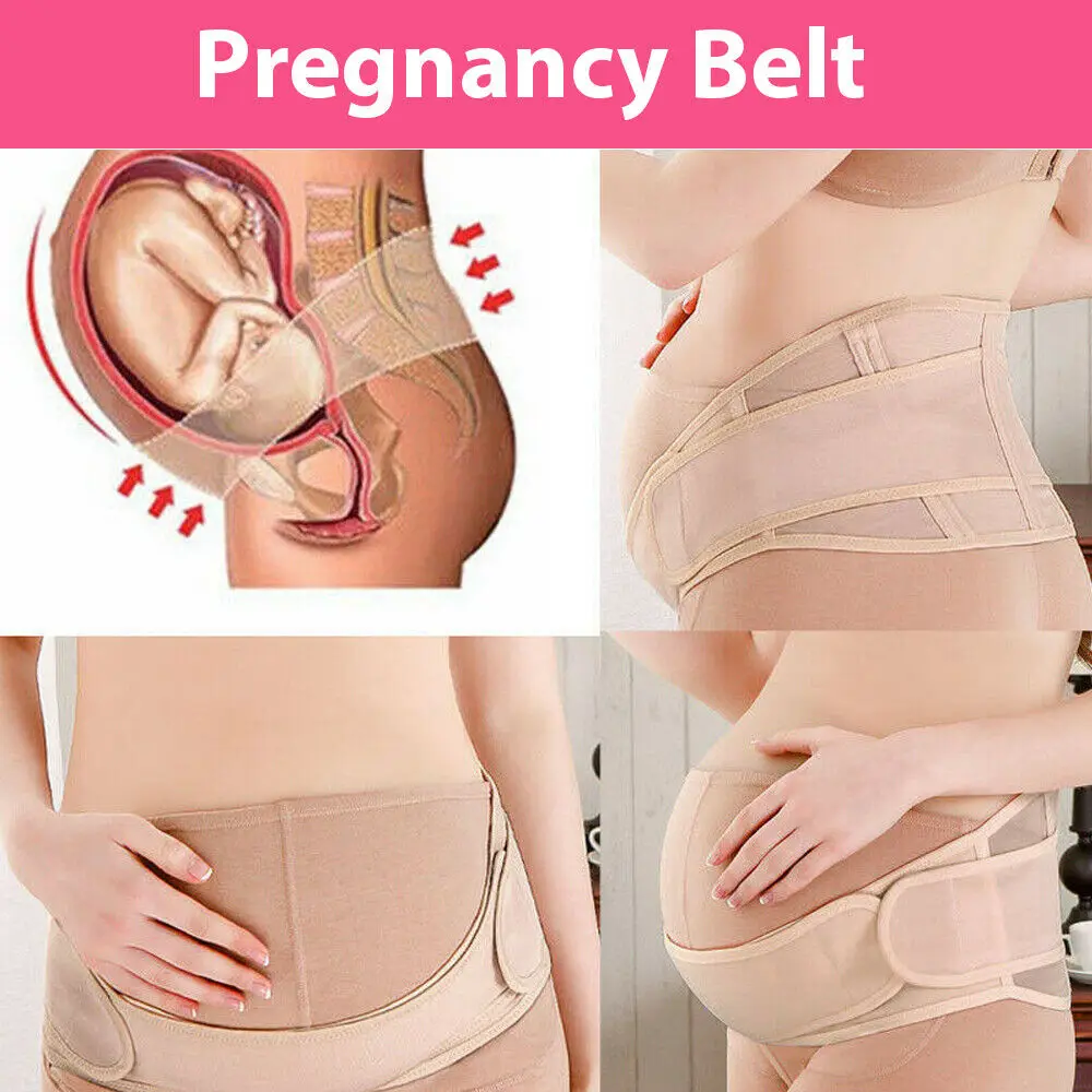 

Adjustable Pregnancy Belly Band Breathable Maternity Belt Back Pelvic Support
