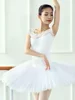 Tutú de Ballet profesional para adultos, falda tutú de tul de malla dura de 5 capas con cintura elástica blanca y negra ► Foto 3/6