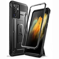 SUPCASE Full - Body Holster Phone Case with Enhanced Protection - Pc + tpu (Black)