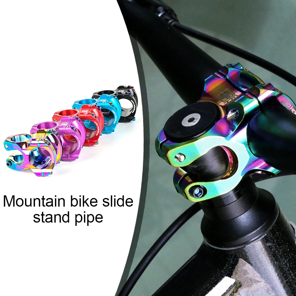 MTB 35 мм стержень CNC 31 8 руль велосипеда ультралегкий 0 градусов Rise FR AM Enduro 28 6 Steerer