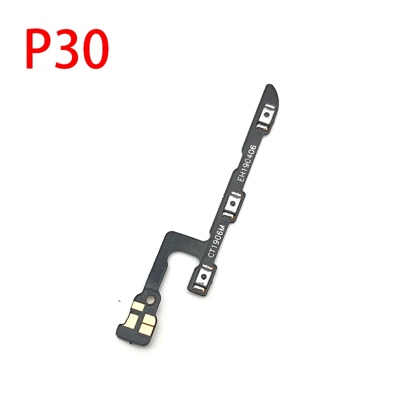 Новое включение/выключение питания, громкость ключ для боковой кнопки гибкий кабель для huawei P8 P9 P10 Plus P20 Lite P30 Pro запасные части - Цвет: P30