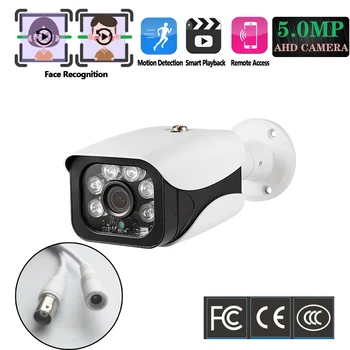 

Face Detection AHD 5MP Matrix of SONY IMX335 H.265 Surveillance In/Outdoor Night Vision Security camera Analog High Definition