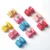 10 шт./компл. Dot Bowknot Mixed Colors Pet Dog Hair Bows Dog Grooming for Dog Puppy Pet Cat Bowknot Puppy Rubber Band 3*2 см