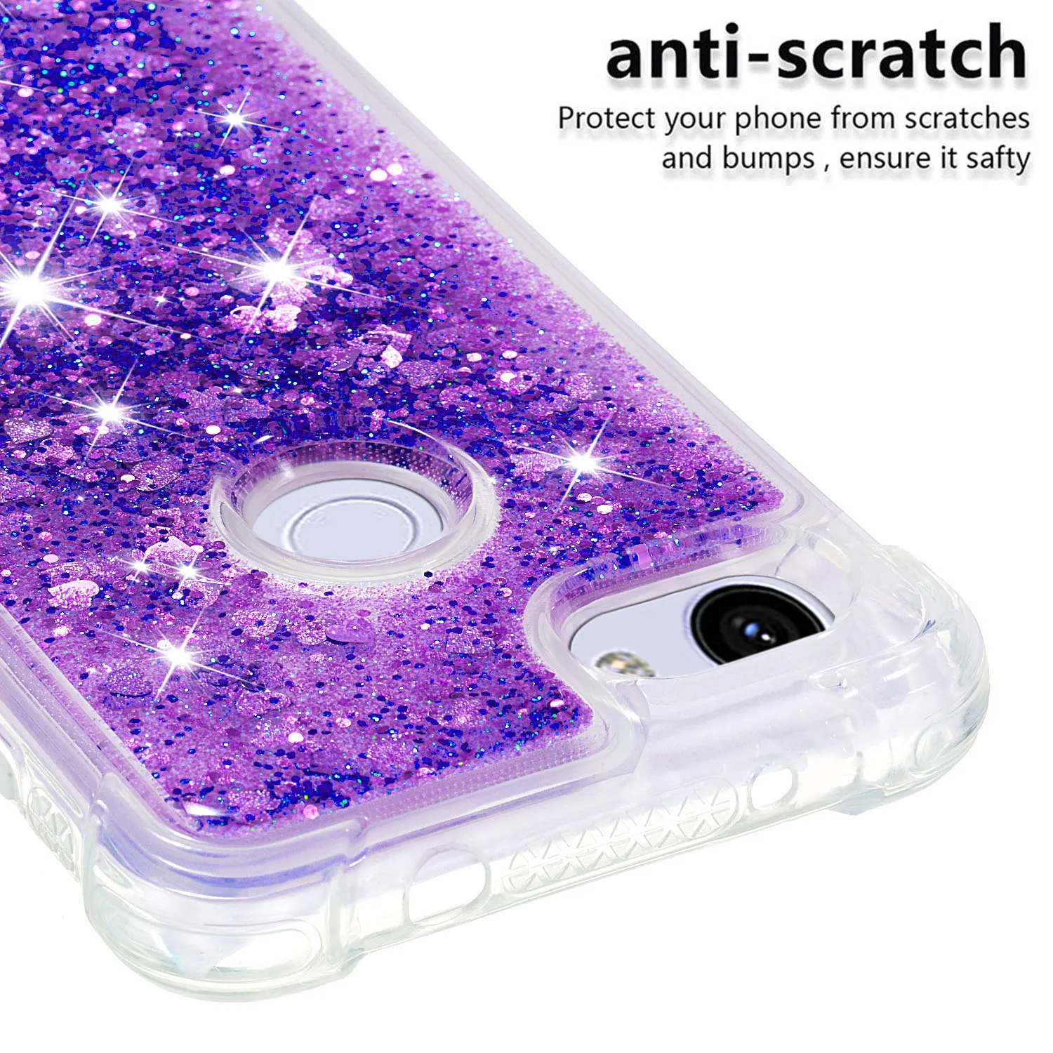 Quicksand TPU Coque For Google Pixel 3 3 XL Cover Liquid Glittering Bling Silicone Shell For 3