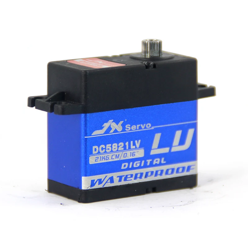 JX servo DC5821LV 21 кг полный водозащитный для Rc Servo тигельные психического шестерни 1:8 1:10