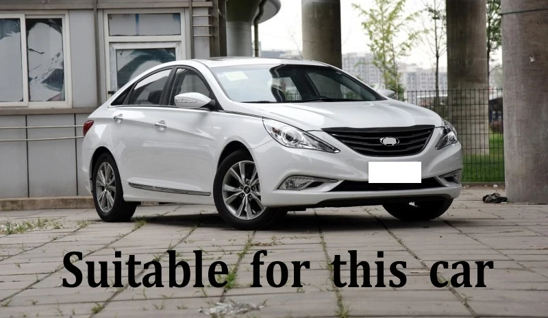 2 шт. для hyundai Sonata 2013- 6000K белый светильник Светодиодный дневной ходовой светильник DRL Автомобильная противотуманная фара