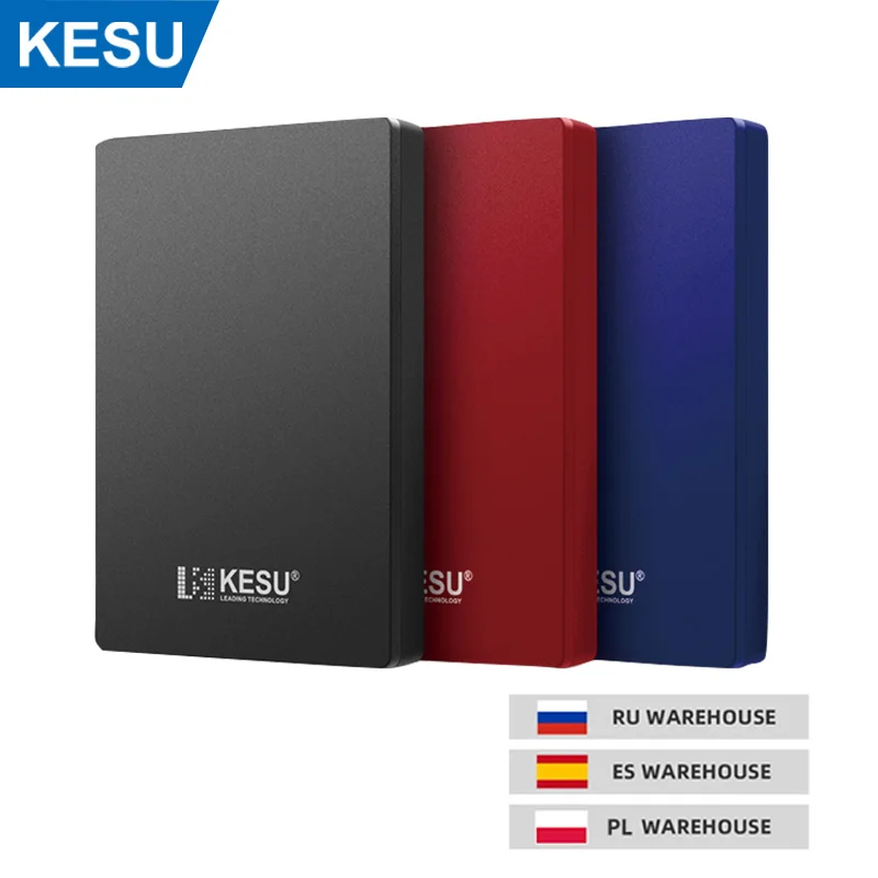 Кесу 120 GB 250 500 1 ТБ 2 Sata HDD внешний жесткий диск USB 3 0 HD Жесткий внешних накопителей