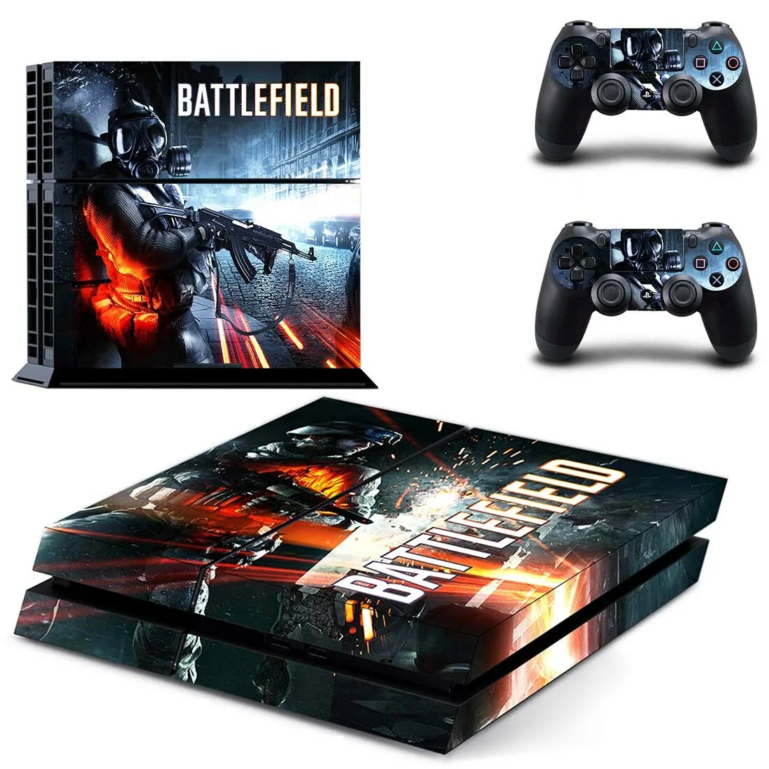 PS4 Battlefield sticker s PS 4 виниловая наклейка на кожу Play station 4 наклейки Pegatinas для консоли playstation 4 и 2 контроллера