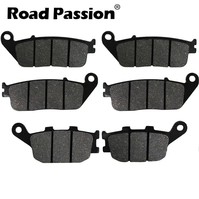 Motorcycle Front and Rear Brake Pads for Honda CB600 1998-2012 CBF600 2004-2011 CBR600 1995-2013 CBF1000 F 2006-2011