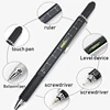 6 functions Hidden screwdriver luxury Metal ballpoint pen multicolored rollerball pens office stationery Customized LOGO gift ► Photo 2/6