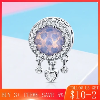 

CodeMonkey Luxury 925 Sterling Silver Dream Catcher Beads Charm Bracelets Pendant Fit Original Design Jewelry Accessories C999