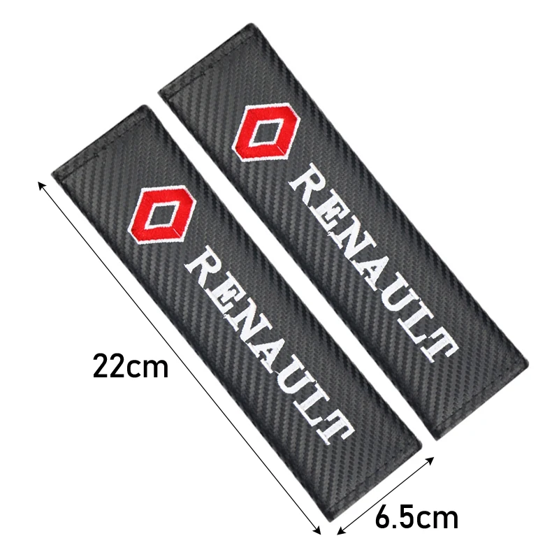 Накладка для ремня безопасности автомобиля подходит для Renault Megane 2 Scenic 2 Laguna 2 Megane 3 Duster Clio Capture Fluence авто аксессуары 2 шт