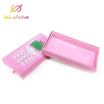 

10pcs wholesale paper Eyelash Packaging Box Lash Boxes Packaging Custom Logo Faux Mink Lashes Strip Empty Case