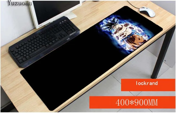 Yuzuoan 90x40 коврик для мыши коврик с логотипом на заказ коврик/офисный коврик для ноутбука большой нескользящий коврик с замком для игры Комфортный коврик для клавиатуры XL - Цвет: 300X800X2MM