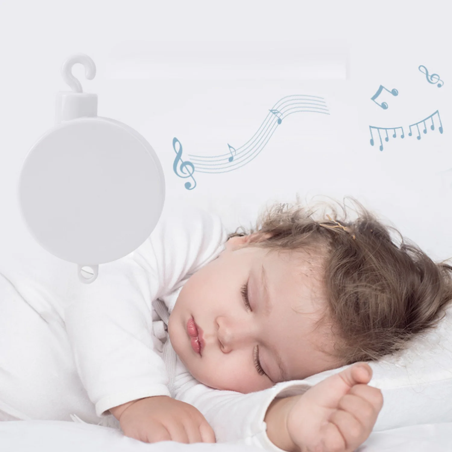 Милая кукла из мультфильма из мягкого плюша, подвесная вращающаяся детская кроватка, колокольчик, музыкальная Мобильная погремушка, вращающийся кронштейн, держатель, музыкальная кровать, колокольчик, игрушка