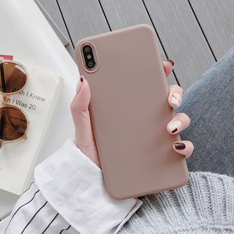 Роскошные Яркие однотонные тонкие мягкие чехлы для Samsung Galaxy A7 A9 A6 A8 Plus 2018 A8S A9S A2 Core