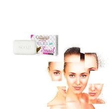 Очищающее мыло с коллагеном кости для лица предотвращает появление акне, сокращает поры отбеливает Макияж очищающее мыло и противостоит морщинам 100 г