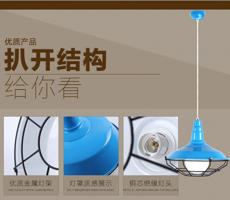 Винтаж открытый подвесные светильники Лофт лампа Avize Nordic Hanglamp ресторан кухня свет подвесной светильник дома промышленное освещение