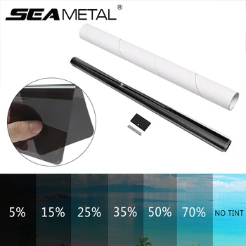 

400*50cm Window Tinting Film For Car Home Building Auto Side Window Glass Solar UV Protection Sticker Privacy Protection Film