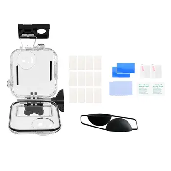 

Waterproof Case Shell Protective Cover Tempered Glass Film Protector for GoPro Max 360 Panoramic Camera Accessories