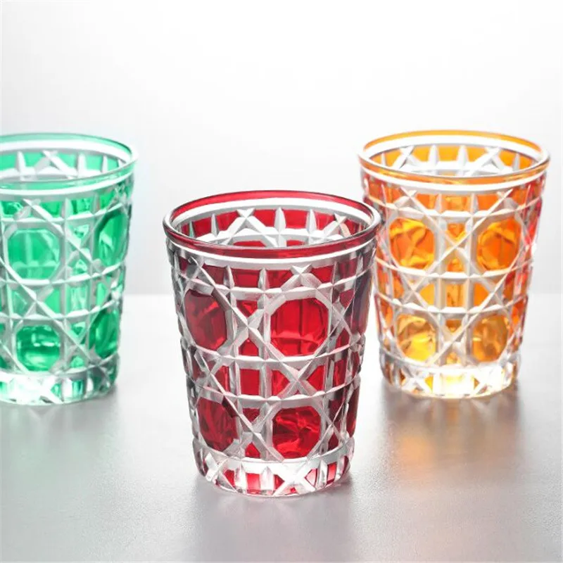 Shot Glasses Green, Pink or Red