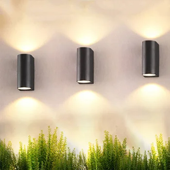 

Thrisdar LED Aluminum Waterproof Wall Lamp Outdoor Garden Patio Aisle Balcony Porch Lamps Villa Exterior Hallway Gate Wall Light