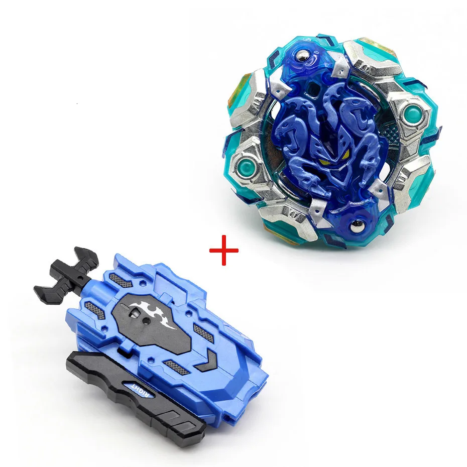 Дурак Beyblade Burst B-129 B122 с пусковым устройством Bayblade Bey металлическое лезвие 4d Fusion Пластиковые Подарочные игрушки для детей - Цвет: B -128-L