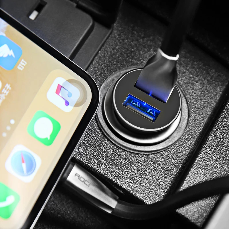 12 В 24 в двойной зарядное устройство USB прикуриватель адаптер питания 5 В 3.1A для зарядки мобильного телефона usb-разъем для автомобиля зарядное устройство авто