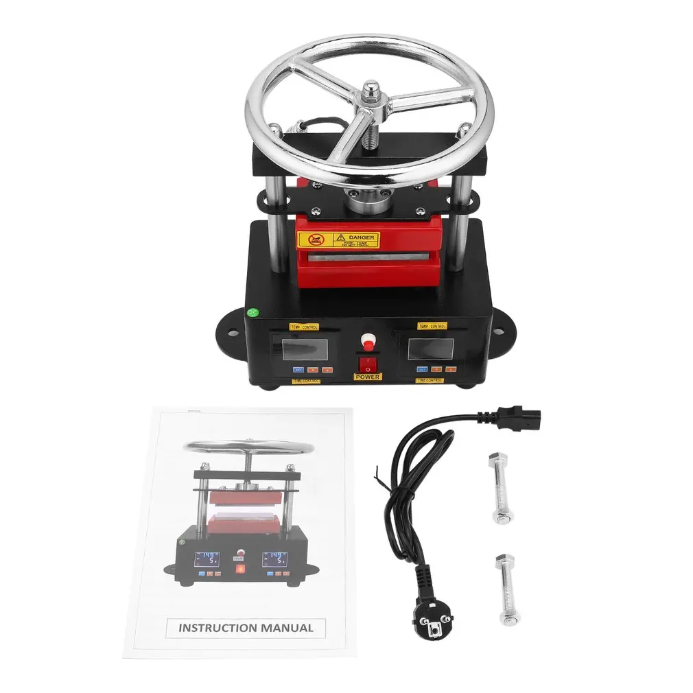 

Electric Rosin Press Machine Double Plates Heat Press Machine Hot Stamping Machine Manual Operation Hot Stamper Easy Operation