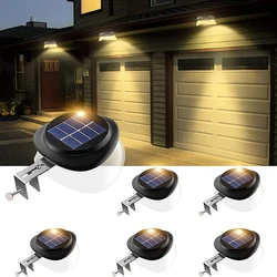 Applique murale solaire d'extérieur, luminaire décoratif de paysage, idéal pour un jardin, une cour ou une clôture 