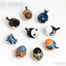 Глухая коробка фантазия создание чрезвычайно опасный вид мяч Chuo: китайские плавники толстые пухленькие дядюшка мА тренд игрушка аутентичная