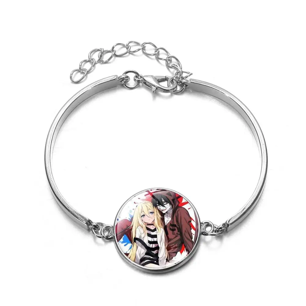 SONGDA модный серебряный браслет ангелы смерти Kawaii Ray Zack аниме Q версия коллекция значок косплея звено цепи браслет - Окраска металла: Style 8