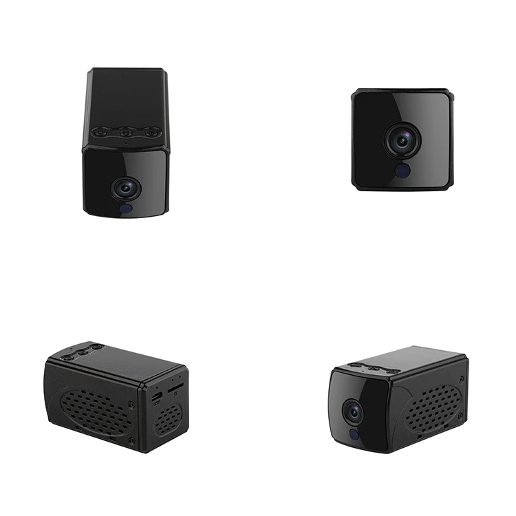 Беспроводная WiFi IP мини камера 1080P HD Смарт ночное видение микро Обнаружение
