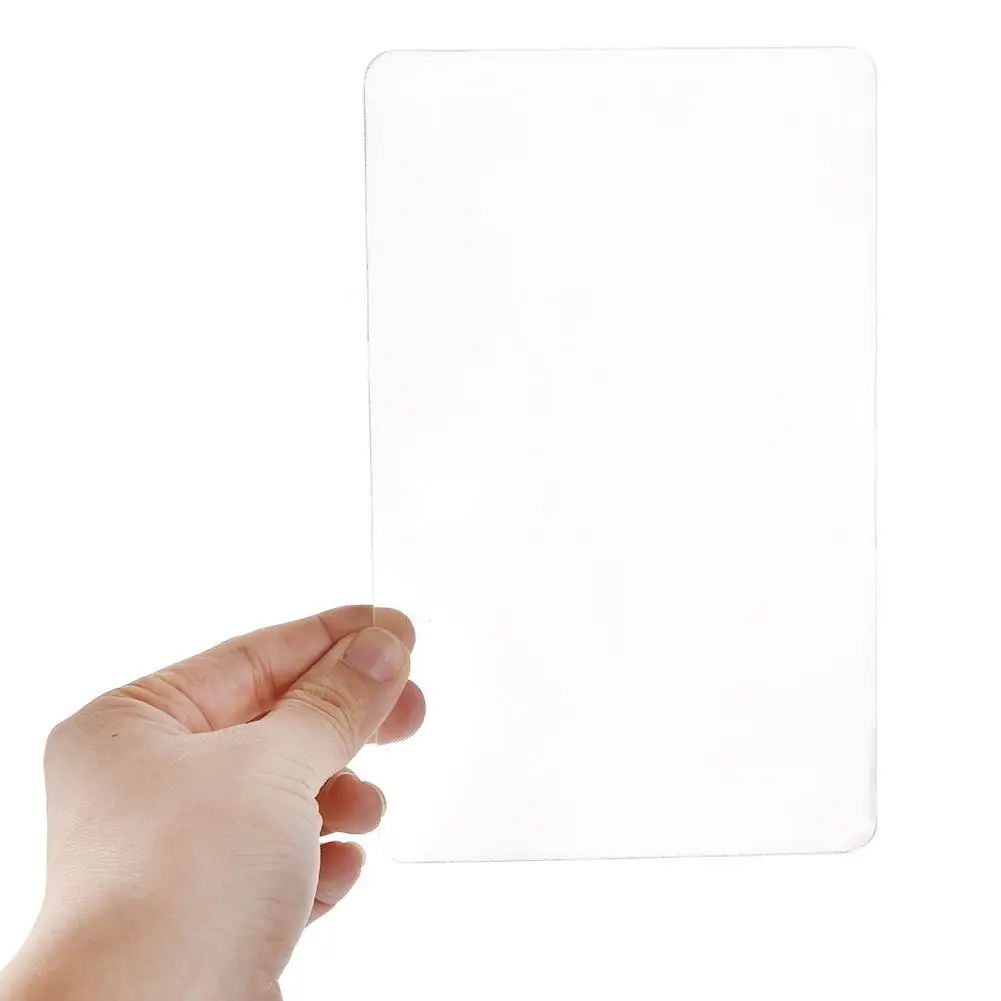 2/5pcs Frameless Optical 3X Magnifier For Reading Books Magazines Fresnel Lens Premium Lens For Small Prints Low Vision Seniors