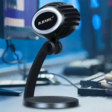 Настольный микрофон 360 градусов звукосниматель голосовой разъем и воспроизведение компьютера ультра микрофон